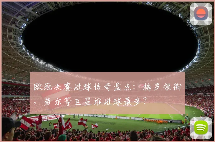 欧冠决赛进球传奇盘点：梅罗领衔，劳尔等巨星谁进球最多？